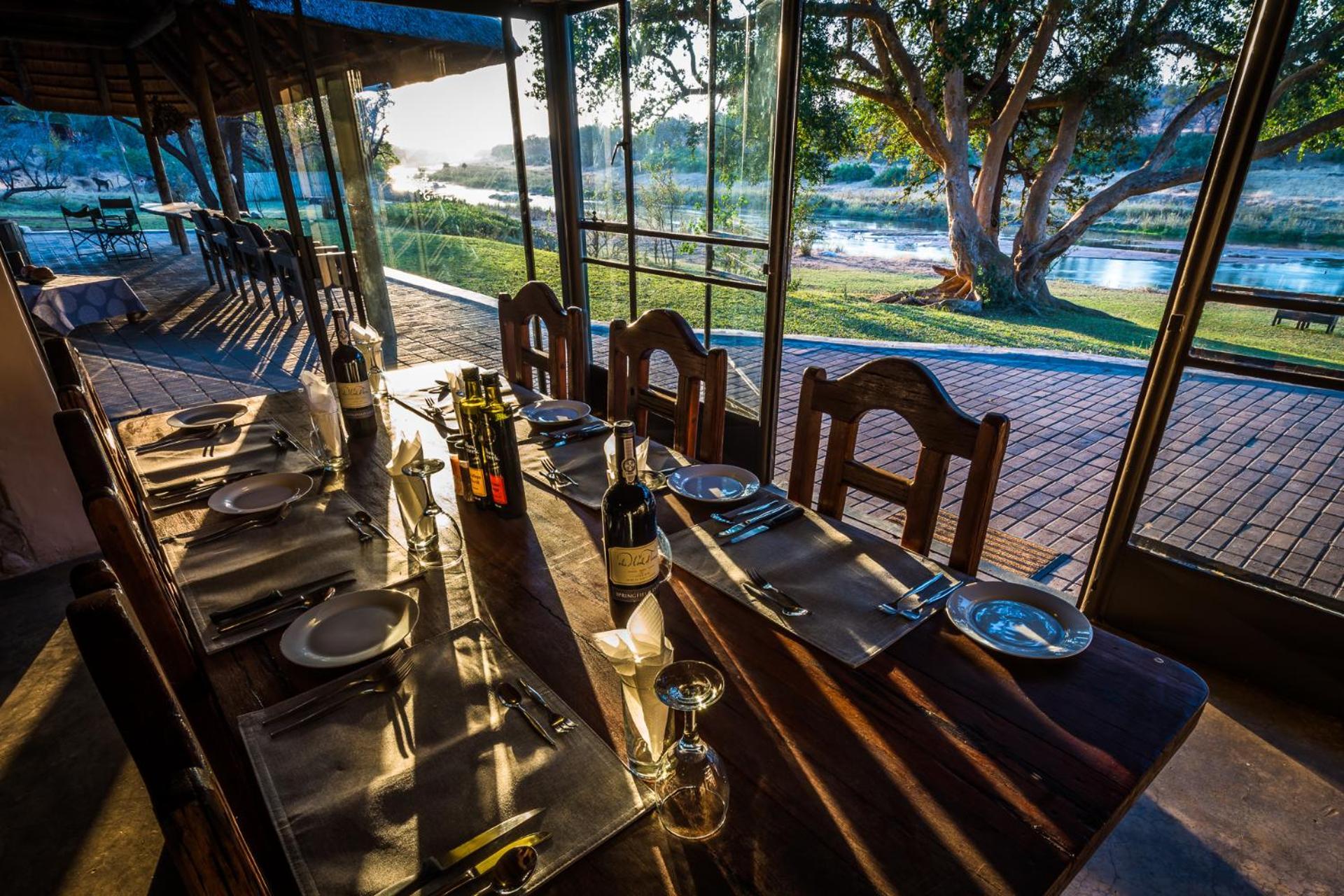 Maninghi Lodge Balule Game Reserve Eksteriør bilde